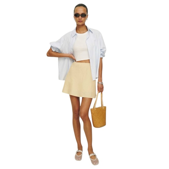 Reformation Brandy Linen Skirt - Picture 4 of 4